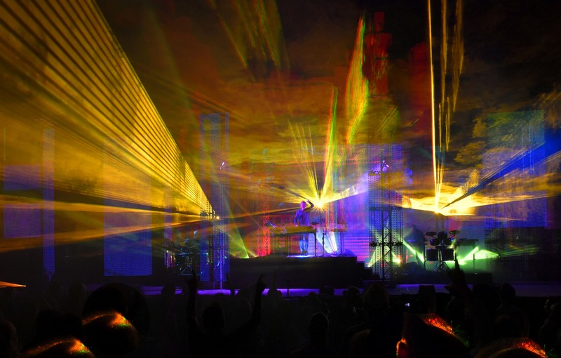 Jean Michel Jarre at Baalbeck Festival
